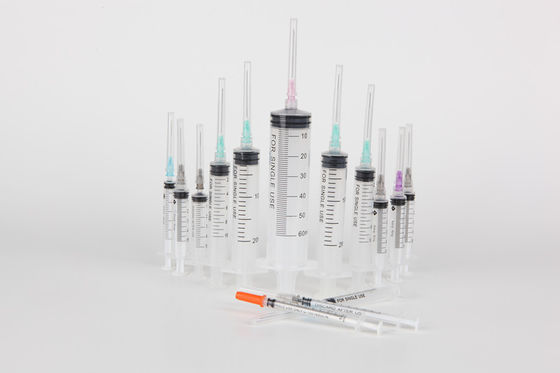 1ML 2ML 3ML 5ML 10ML 20ML 30ML 50ML 60ML Seringues Produits médicaux à usage unique