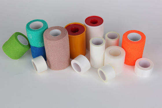 Tape de bandage médical en plâtre adhésif à l'oxyde de zinc Longueur 5m 10m