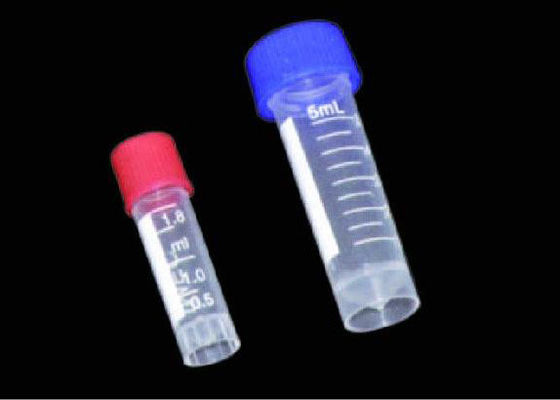 Consommables de laboratoire / PE Tubes cryoviens jetables 0,5 ml 1,5 ml 1,8 ml 4 ml 5 ml 10 ml
