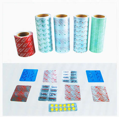 Emballage en ampoules médicales en aluminium formé à froid pour comprimés, capsules