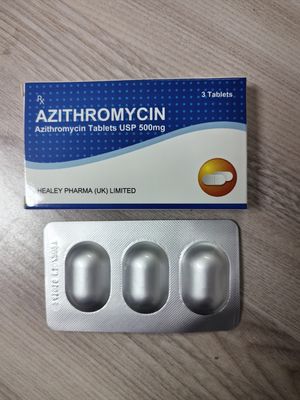 Azithromycine comprimés 250MG 500MG Antibiotiques BP / USP