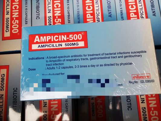 Ampicilline en capsules 250MG 500MG BP / USP Médicaments à base de pénicillines
