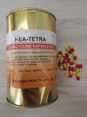 Tétracycline HCL Capsules 250MG 500MG BP / USP Antibiotiques Médicaments