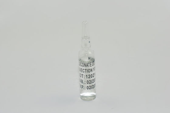 Médicaments injectables à base de gluconate de calcium supplémentaire 10% 10 ml 5*10 ampoules/ boîte
