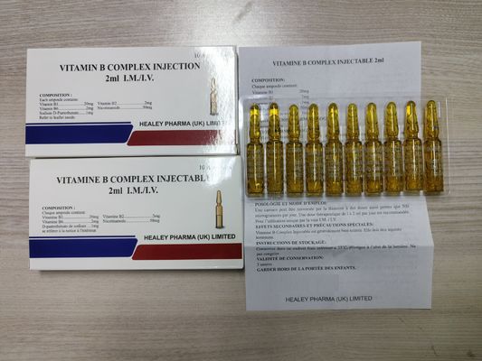 Complément alimentaire Pour injection 2 ml 10 ml