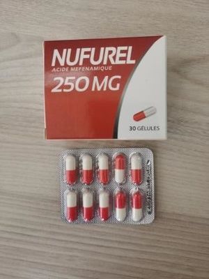 Capsules d'acide méfénamique