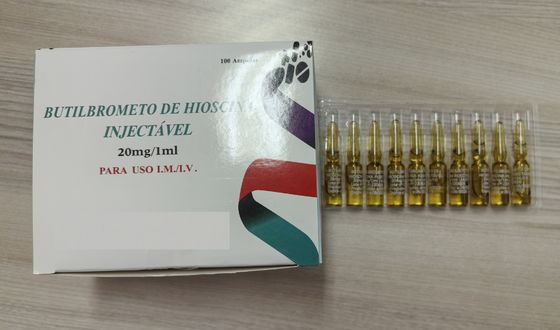 Injection de butylbromure de hyoscine 20 mg / 2 ml Médicaments antispasmodiques
