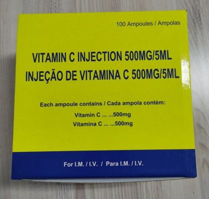 Vitamine C pour injection 500 mg/5 ml