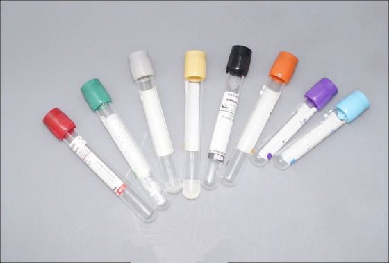 Produits médicaux jetables Tubes de prélèvement sanguin sous vide en verre et en PET