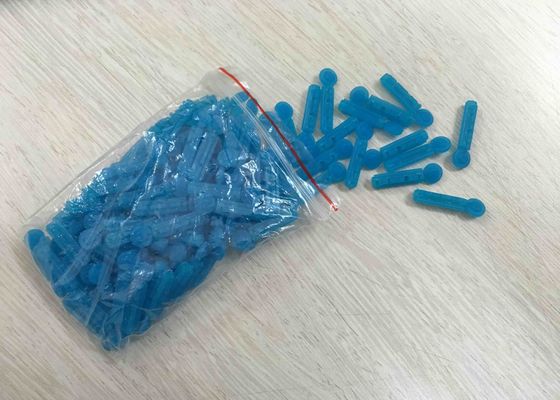 Lancettes de sang stériles à usage unique de sécurité médicale pour le prélèvement de sang