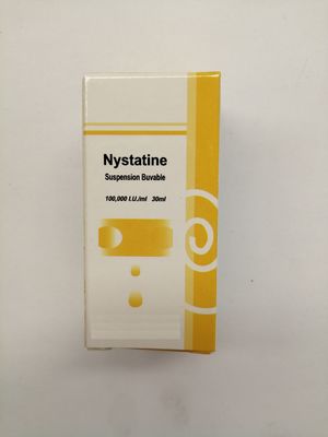 Sirop de Nystain 100000 UI / ml ; 30 ml Antibiotiques Médicaments en suspension orale
