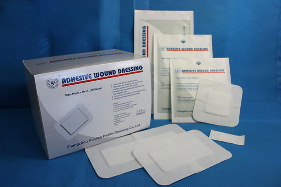 Tape adhésive stérile non tissée pour pansement de plaie