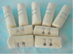 Le bandage élastique en spandex 5cm*4,5m 7.5cm*4m rouleau de bandage médical