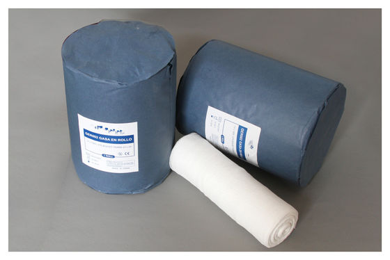 1 couche, 2 couches, 4 couches absorbant médical gaze bandage rouleau pansement chirurgical