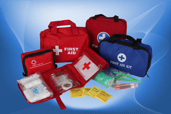 Kit de premiers soins d'urgence extérieur CE &amp; FDA Produits textiles médicaux OEM