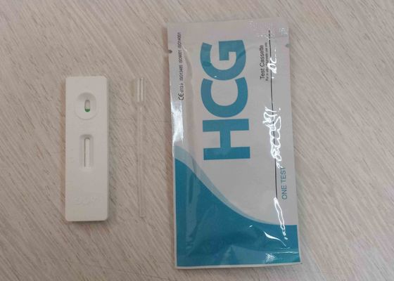 10 à 20 minutes Test rapide de HCG en bande / en milieu de la période de grossesse