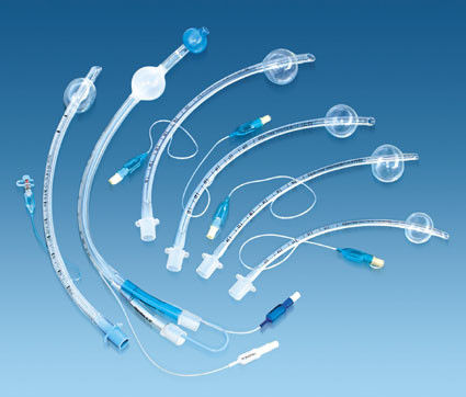 Tubes endotrachéales renforcées en PVC jetables avec ou sans manchette