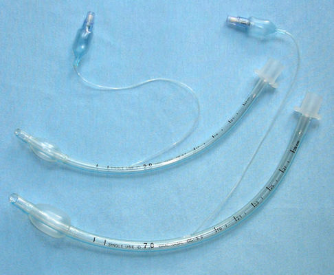 Tubes endotrachéales renforcées en PVC jetables avec ou sans manchette