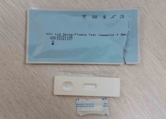 CE ISO13485 marqué avec le kit de test rapide VIH 1+2 Serum/Bande de plasma/Cassette