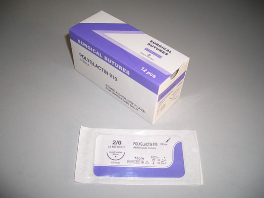 Produits médicaux chirurgicaux non toxiques Polyglactine 910 PGLA