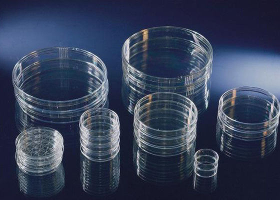 Produits de consommation de laboratoire de qualité médicale 35 mm / 60 mm Polystyrène