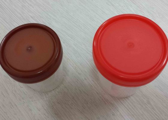 Consommables de laboratoire hospitalier Coupe de collecte d' urine stérile / récipient 100 ml