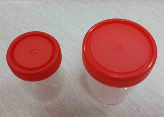 Consommables de laboratoire hospitalier Coupe de collecte d' urine stérile / récipient 100 ml