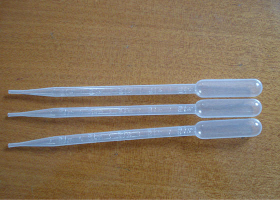 Consommables de laboratoire stériles, pipette de transfert en plastique de 1 ml, 3 ml et 5 ml