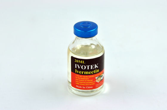 Invermectine Injection 1% 20 ml 50 ml 100 ml Médicaments vétérinaires Médicament antiparasitaire