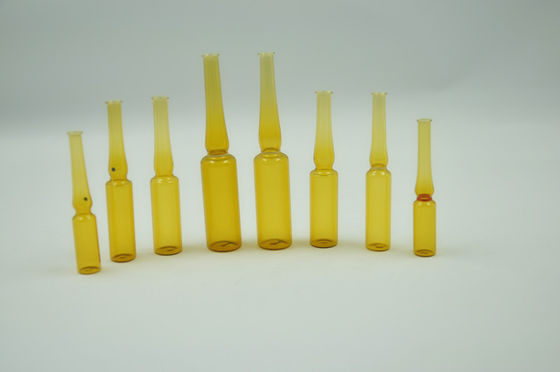 Matériau d' emballage médical Ampoule en verre 1ML 2ML 5ML 10ML 20ML Formulaire B Formulaire C