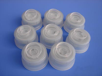 Couvercle composite en polypropylène 28 mm 30 mm Pour les récipients pour perfusion en plastique