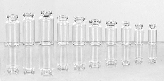 Contenu de l' emballage pharmaceutique Flacon en verre tubulaire 2 ml 3 ml 7 ml 10 ml 15 ml